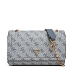 Torebka Guess. Niebieskie torebki klasyczne damskie Guess, z aplikacjami, bez dodatków. Za 449.99 zł.