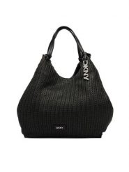 DKNY Torebka Paula R61AOE48 Czarny. Czarne torebki klasyczne damskie DKNY, bez wzorów, z syntetyku, bez dodatków. Za 789.99 zł.