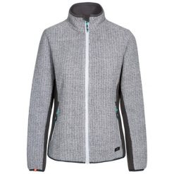 Bluza Polarowa Damska Liggins. Szare bluzy z kapturem damskie Trespass, na jesień, l, z elastanu. Za 209.99 zł.
