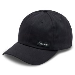 Czapka z daszkiem Calvin Klein. Czarne czapki z daszkiem damskie CALVIN KLEIN, bez wzorów. Za 139.99 zł.