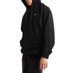 Bluza polarowa VANS SALTON LOOSE FT PO Czarny. Czarne bluzy bez kaptura męskie Vans, l, z polaru. Za 192.99 zł.