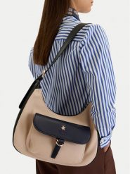 Beverly Hills Polo Club Torebka CEO-BHPC-C-026-09 Czarny. Czarne torebki klasyczne damskie Beverly Hills Polo Club, bez wzorów, z materiału, bez dodatków. Za 229.99 zł.