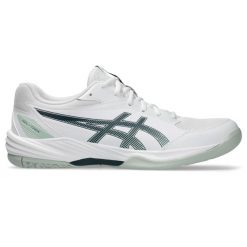 Buty halowe Asics Gel-task 4. Białe obuwie do biegania damskie Asics. Za 425.05 zł.