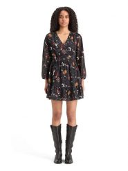 Scotch & Soda Sukienka w kolorze czarnym rozmiar: 38. Czarne sukienki damskie Scotch & Soda, bez wzorów, bez kołnierzyka, bez ramiączek, mini. Za 187.52 zł.