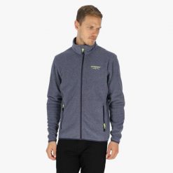 Bluza polarowa turystyka męska Swedemount Tromsö Fleece. Niebieskie bluzy bez kaptura męskie SWEDEMOUNT, m, z polaru. Za 169.99 zł.