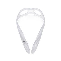 Pasek do okularów pływackich na basen silikonowy Aqua-Sport Opti Lock. Białe paski męskie AQUA-SPORT, bez wzorów, sportowe. Za 8.98 zł.