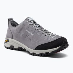 Buty trekkingowe Kimberfeel Chogori 2. Brązowe buty trekkingowe męskie Kimberfeel, ze skóry, przed kostkę, bez zapięcia, trekkingowe. Za 409.99 zł.