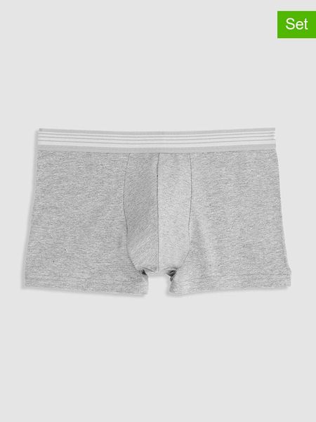 COTONELLA Bokserki (2 pary) w kolorze szarym i granatowym rozmiar: XL. Niebieskie bokserki męskie Cotonella, bez wzorów. Za 61.02 zł.