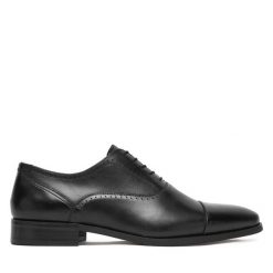 Półbuty Aldo. Czarne półbuty męskie Aldo, bez zapięcia. Za 579.99 zł.
