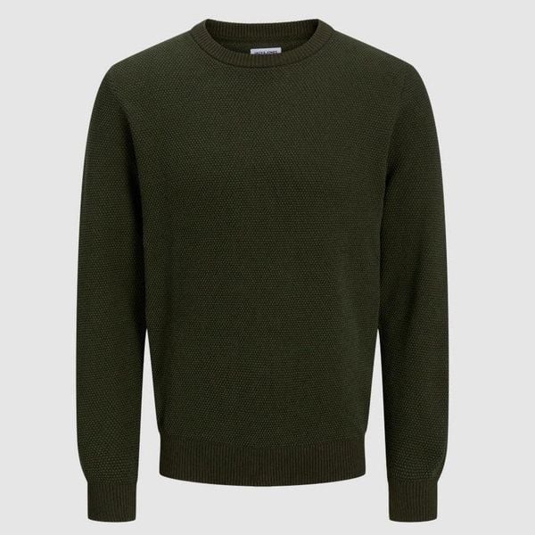 Sweter Jack & Jones Globe Duffel. Swetry męskie Jack&Jones, bez wzorów, bez kołnierzyka. W wyprzedaży za 157.95 zł.