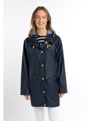 Schmuddelwedda Płaszcz przejściowy w kolorze granatowym rozmiar: XL/XXL. Niebieskie płaszcze damskie Schmuddelwedda, xl, bez wzorów. Za 210.81 zł.