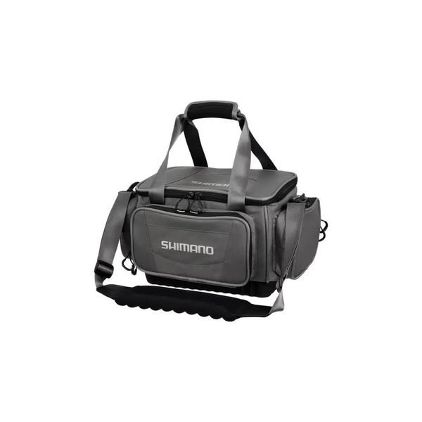 Torba wędkarska medium Shimano Medium. Czarne torebki klasyczne damskie SHIMANO, bez wzorów, z materiału, bez dodatków. Za 369.50 zł.
