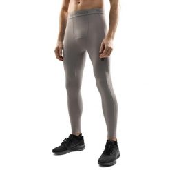 Męskie legginsy treningowe Fitness Siroko Tenaz. Szare bielizna termoaktywna męska SIROKO, l, bez wzorów, z materiału. Za 169.00 zł.