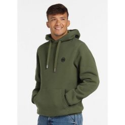 Bluza męska Pitbull z kapturem Small Logo. Niebieskie bluzy sportowe męskie PITBULL, bez wzorów, sportowe, bez kołnierzyka, bez ramiączek. W wyprzedaży za 199.00 zł.