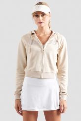 GUESS Beżowa bluza damska z cyrkoniami Primula. Brązowe bluzy bez kaptura damskie Guess, s. W wyprzedaży za 302.99 zł.