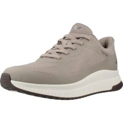 Buty SKECHERS BOBS SQUAD 4 Brązowy. Białe buty sportowe na co dzień męskie Skechers, z bawełny, bez zapięcia. Za 315.99 zł.