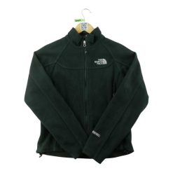 Second life - Kurtka polarowa damska WindWall - Stan bardzo dobry. Czarne kurtki damskie The North Face, m, bez wzorów, z polaru, bez kaptura. Za 190.96 zł.