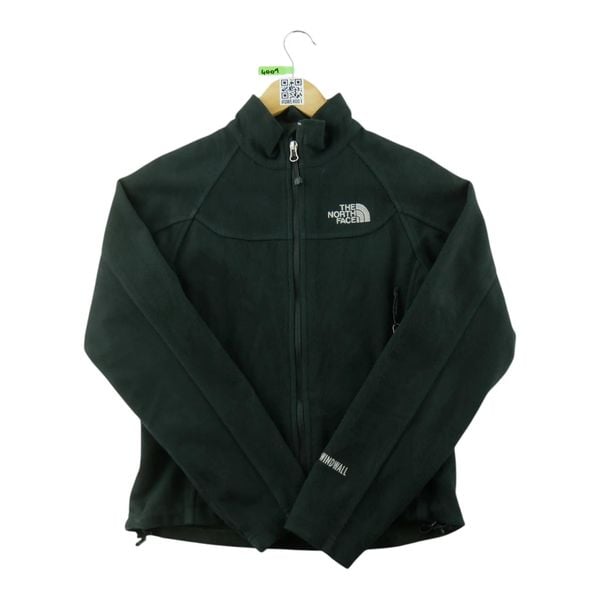 Second life - Kurtka polarowa damska WindWall - Stan bardzo dobry. Czarne kurtki damskie The North Face, m, bez wzorów, z polaru, bez kaptura. Za 190.96 zł.