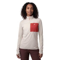Damska turystyczna bluza polarowa Trekking Siroko Symbol-W Sand. Brązowe bluzy bez kaptura damskie SIROKO, xs, z polaru. Za 212.00 zł.