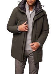 Pierre Cardin Parka w kolorze brązowym rozmiar: S. Brązowe parki męskie Pierre Cardin, s, bez wzorów, ze skóry. Za 462.29 zł.