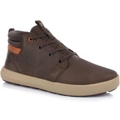 Męskie buty sportowe na codzień brązowe CATERPILLAR PROXY MID FLEECE. Brązowe buty sportowe na co dzień męskie CATerpillar, bez zapięcia. Za 299.00 zł.