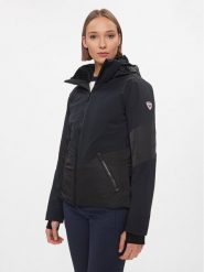 Rossignol Kurtka narciarska RLKWJ23 Czarny Regular Fit. Czarne kurtki narciarskie i snowboardowe damskie Rossignol, xs, bez wzorów, z syntetyku, bez kaptura, narciarskie. Za 2,159.00 zł.
