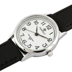Czarno-Srebrny Zegarek Perfect Klasyczny Damski Retro Miyota 273. Czarne zegarki damskie srebrne. Za 51.99 zł.