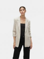 Vero Moda Marynarka Frida 10306404 Szary Regular Fit. Szare marynarki i żakiety damskie Vero Moda, bez wzorów, z syntetyku. Za 239.99 zł.