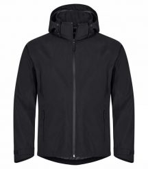 Clique Classic Shell Jacket – Wodoodporna kurtka shell z recyklingowanego. Czarne kurtki męskie CLIQUE, l, bez wzorów, bez kaptura. Za 407.63 zł.