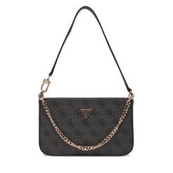 Torebka Guess. Szare torebki klasyczne damskie Guess, z aplikacjami, bez dodatków. Za 389.99 zł.