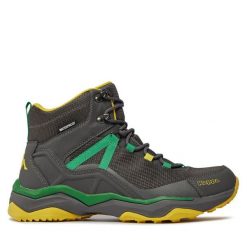 Trapery Kappa. Szare buty zimowe męskie Kappa, bez zapięcia. Za 449.99 zł.
