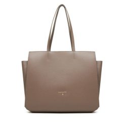 Torebka Patrizia Pepe. Brązowe torebki klasyczne damskie Patrizia Pepe, bez wzorów, bez dodatków. Za 1,579.00 zł.