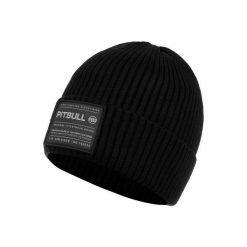Czapka męska Pitbull zimowa Pitbull Dock. Czarne czapki męskie PITBULL, na jesień, bez wzorów. Za 62.99 zł.