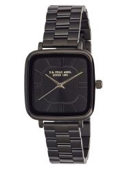 U.S. Polo Assn. Zegarek kwarcowy w kolorze czarnym rozmiar: onesize. Czarne, analogowe zegarki męskie U.S. Polo Assn., metalowe. Za 304.99 zł.