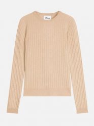 Just Cashmere Kaszmirowy sweter "Avana" w kolorze beżowym rozmiar: L. Brązowe swetry klasyczne damskie Just Cashmere, l, z kaszmiru, bez kołnierzyka. Za 369.99 zł.
