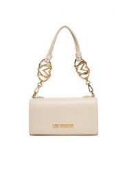 LOVE MOSCHINO Torebka JC4051PP1NLF0110 Beżowy. Brązowe torebki klasyczne damskie Love Moschino, bez wzorów, ze skóry, bez dodatków. Za 689.99 zł.