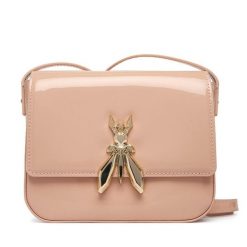 Torebka Patrizia Pepe. Brązowe listonoszki damskie Patrizia Pepe, bez wzorów, bez dodatków. Za 1,129.00 zł.