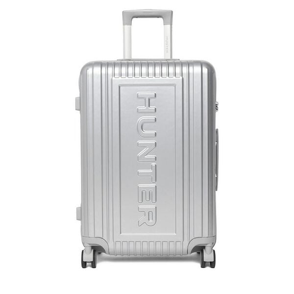 Walizka średnia Hunter. Szare walizki Hunter, bez wzorów, średnie. Za 359.99 zł.