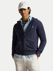 Polo Ralph Lauren Bluza 710A12480001 Granatowy Regular Fit. Niebieskie bluzy bez kaptura męskie Polo Ralph Lauren, l, z bawełny. Za 859.99 zł.