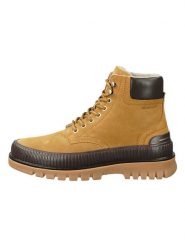 GANT Footwear Skórzane botki "Nebrada" w kolorze żółtym rozmiar: 44. Żółte buty zimowe męskie GANT Footwear, bez zapięcia. Za 370.95 zł.