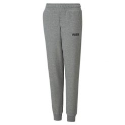 Puma Spodnie Ess 84762802. Szare spodnie materiałowe męskie Puma, bez wzorów, eleganckie. Za 103.99 zł.