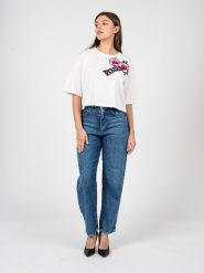 Pinko Jeansy "Stupendissima" | 1J10XL Y648 | Kobieta | Niebieski. Niebieskie jeansy damskie Pinko. W wyprzedaży za 479.00 zł.