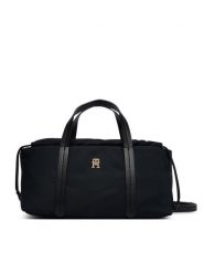 Tommy Hilfiger Torebka AW0AW18993 Czarny. Czarne torebki klasyczne damskie Tommy Hilfiger, bez wzorów, z materiału, bez dodatków. Za 409.99 zł.