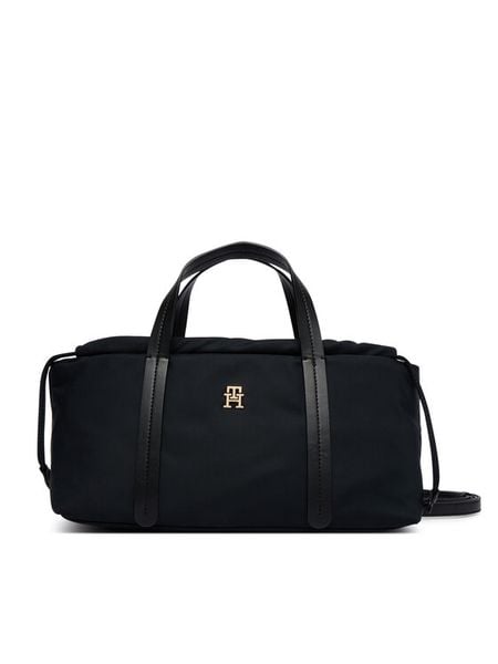 Tommy Hilfiger Torebka AW0AW18993 Czarny. Czarne torebki klasyczne damskie Tommy Hilfiger, bez wzorów, z materiału, bez dodatków. Za 409.99 zł.