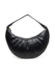 Calvin Klein Torebka Pinched Soft Crescent Lg LV04F3009G Czarny. Czarne torebki klasyczne damskie CALVIN KLEIN, bez wzorów, ze skóry, bez dodatków. Za 339.99 zł.