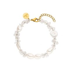 Purelei Purelei Bransoletka Crystal Wave Bransoletki 1 ct Damski. Żółte bransoletki damskie Purelei, pozłacane. Za 175.39 zł.