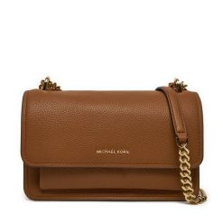 Torebka MICHAEL Michael Kors. Brązowe torebki klasyczne damskie MICHAEL Michael Kors, bez wzorów, wizytowe, bez kołnierzyka, bez ramiączek. Za 739.99 zł.