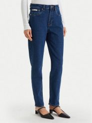 Calvin Klein Jeans Jeansy LV047F492G Niebieski Mom Fit. Niebieskie jeansy damskie Calvin Klein Jeans. Za 409.99 zł.