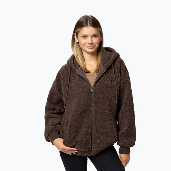 Bluza damska Pitbull Daisy Hooded Zip. Brązowe bluzy z kapturem damskie PITBULL, l, z materiału. Za 289.99 zł.