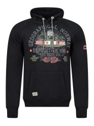 Geographical Norway Bluza "Gexpe" w kolorze czarnym rozmiar: M. Czarne bluzy z kapturem męskie Geographical Norway, m. Za 92.21 zł.